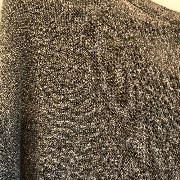 Vince Linen Blend Grey Tunic Blouse - Picture 7 of 7